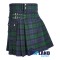 Black Watch Tartan Kilt Modern Utility Kilt with Cargo Pockets