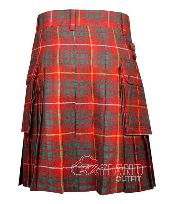 Bruce Ancient Tartan Utility Kilt for Men – Scottish Cargo Pockets Kilt Bruce Ancient Tartan Utility Kilt for Men – Scottish Cargo Pockets Kilt