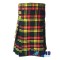 Buchanan Tartan Kilt Scottish Utility Kilt with Cargo Pockets