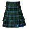Campbell Ancient Tartan Kilt Scottish Utility Kilt with Cargo Pockets