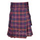 Cameron of Erracht Modern Tartan Utility Kilt with Leather Straps & Cargo Pockets Cameron of Erracht Modern Tartan Utility Kilt with Leather Straps & Cargo Pockets