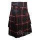 Crawford Tartan Utility Kilt with Leather Straps & Cargo Pockets Crawford Tartan Utility Kilt with Leather Straps & Cargo Pockets