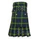 Gordon Tartan Kilt Scottish Utility Kilt with Cargo Pockets