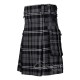 Granite Tartan Kilt Scottish Utility Kilt with Cargo Pockets Granite Tartan Kilt Scottish Utility Kilt with Cargo Pockets