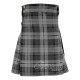 Hamilton Grey Tartan Utility Kilt for Men – Scottish Cargo Pockets Kilt Hamilton Grey Tartan Utility Kilt for Men – Scottish Cargo Pockets Kilt