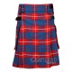 Hamilton Red Modern Tartan Utility Kilt with Leather Straps & Cargo Pockets Hamilton Red Modern Tartan Utility Kilt with Leather Straps & Cargo Pockets