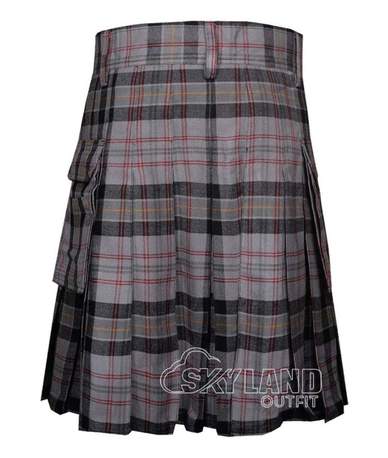 Harris Family Tartan Utility Kilt for Men – Scottish Cargo Pockets Kilt