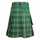 Irish Heritage Tartan Kilt Scottish Utility Kilt with Cargo Pockets Irish Heritage Tartan Kilt Scottish Utility Kilt with Cargo Pockets
