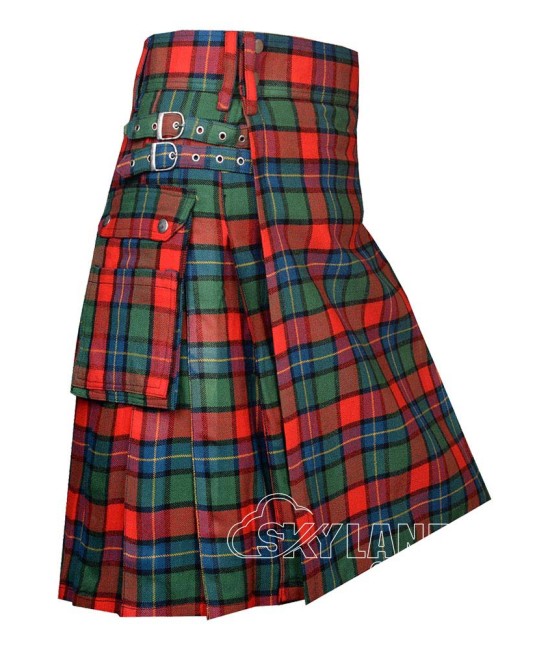 Kilgour Tartan Utility Kilt for Men – Scottish Cargo Pockets Kilt Kilgour Tartan Utility Kilt for Men – Scottish Cargo Pockets Kilt