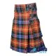 LGBTQ Pride Tartan Kilt Scottish Utility Kilt with Cargo Pockets LGBTQ Pride Tartan Kilt Scottish Utility Kilt with Cargo Pockets