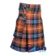 LGBTQ Pride Tartan Kilt Scottish Utility Kilt with Cargo Pockets LGBTQ Pride Tartan Kilt Scottish Utility Kilt with Cargo Pockets