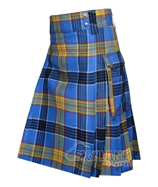 Laing Dress Tartan Utility Kilt for Men – Scottish Cargo Pockets Kilt Laing Dress Tartan Utility Kilt for Men – Scottish Cargo Pockets Kilt