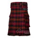 MacDonald Tartan Kilt Scottish Utility Kilt with Cargo Pockets