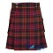 MacDonald Tartan Scottish Kilt Utility Kilt with Cargo Pockets