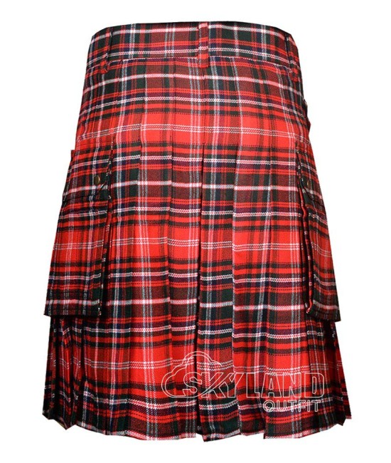 MacDougall Tartan Utility Kilt for Men – Scottish Cargo Pockets Kilt MacDougall Tartan Utility Kilt for Men – Scottish Cargo Pockets Kilt