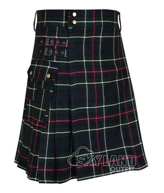 McKenzie Tartan Kilt Scottish Utility Kilt with Cargo Pockets McKenzie Tartan Kilt Scottish Utility Kilt with Cargo Pockets