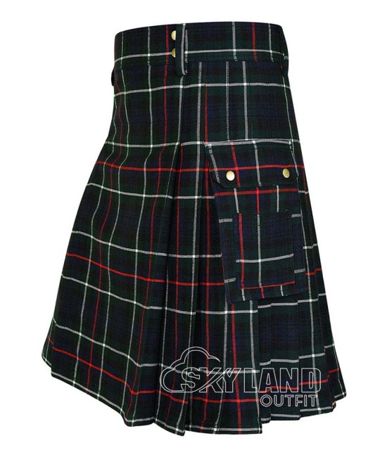 McKenzie Tartan Kilt Scottish Utility Kilt with Cargo Pockets McKenzie Tartan Kilt Scottish Utility Kilt with Cargo Pockets