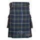 MacLeod of Harris Tartan Utility Kilt with Leather Straps & Cargo Pockets MacLeod of Harris Tartan Utility Kilt with Leather Straps & Cargo Pockets