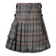 Mackenzie Weathered Tartan Utility Kilt with Leather Straps & Cargo Pockets Mackenzie Weathered Tartan Utility Kilt with Leather Straps & Cargo Pockets
