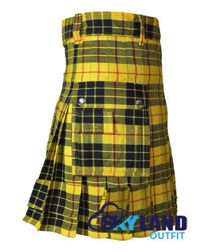 MacLeod of Lewis Tartan Utility Kilt Scottish Kilt with Cargo Pockets MacLeod of Lewis Tartan Utility Kilt Scottish Kilt with Cargo Pockets