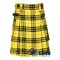 MacLeod of Lewis Tartan Kilt Scottish Utility Kilt with Cargo Pockets