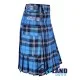 Ramsay Blue Hunting Tartan Kilt Scottish Utility Kilt with Cargo Pockets