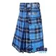 Ramsay Blue Hunting Tartan Kilt Scottish Utility Kilt with Cargo Pockets