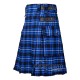 Rameay Blue Tartan Kilt Scottish Utility Kilt with Cargo Pockets Rameay Blue Tartan Kilt Scottish Utility Kilt with Cargo Pockets