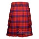 Robertson Red Tartan Utility Kilt for Men – Scottish Cargo Pockets Kilt Robertson Red Tartan Utility Kilt for Men – Scottish Cargo Pockets Kilt