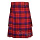Robertson Red Tartan Utility Kilt for Men – Scottish Cargo Pockets Kilt Robertson Red Tartan Utility Kilt for Men – Scottish Cargo Pockets Kilt