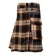Rose Ancient Tartan Kilt Scottish Utility Kilt with Cargo Pockets Rose Ancient Tartan Kilt Scottish Utility Kilt with Cargo Pockets