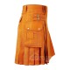 Saffron Tartan Kilt Scottish Utility Kilt with Cargo Pockets Saffron Tartan Kilt Scottish Utility Kilt with Cargo Pockets