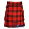 Scottish Rose Tartan Kilt | Scottish Utility Kilt with Cargo Pockets