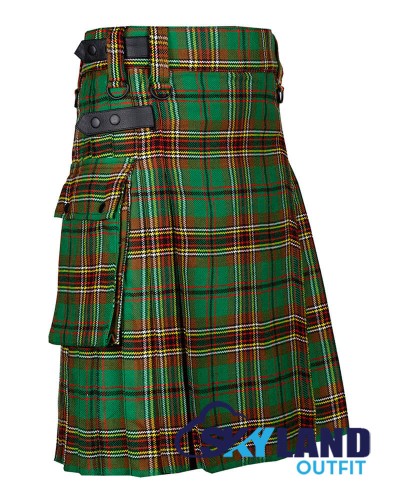 Tara Murphy Tartan Kilt Scottish Utility Kilt with Cargo Pockets Tara Murphy Tartan Kilt Scottish Utility Kilt with Cargo Pockets