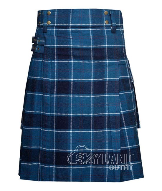 US Navy Tartan Utility Kilt for Men – Scottish Cargo Pockets Kilt US Navy Tartan Utility Kilt for Men – Scottish Cargo Pockets Kilt