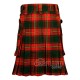 Ulster Red Tartan Kilt Scottish Utility Kilt with Cargo Pockets Ulster Red Tartan Kilt Scottish Utility Kilt with Cargo Pockets