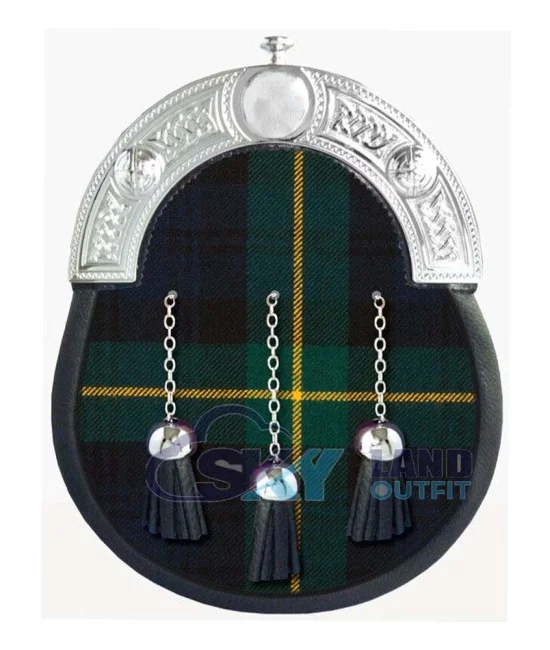 Gordon Tartan Sporran – Kilts Outfit Full Dress Sporrans