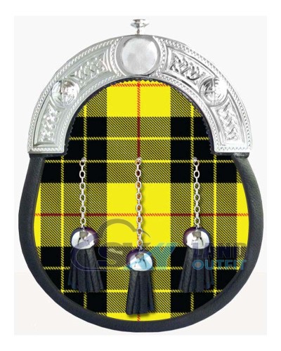 MacLeod of Lewis Tartan Sporran – Kilts Outfit Full Dress Sporrans