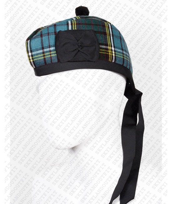 Traditional Scottish Glengarry Hat Anderson Highlander Accessories