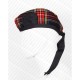 Traditional Scottish Glengarry Hat Black Stewart Highlander Accessories