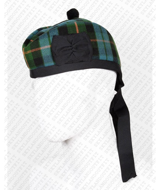 Traditional Scottish Glengarry Hat Gunn Ancient Highlander Accessories