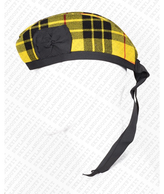 Traditional Scottish Glengarry Hat McLeod of Lewis Highlander Accessories