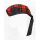 Traditional Scottish Glengarry Hat Wallace Tartan Highlander Accessories