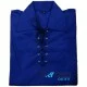 Jacobite ghillie kilt shirt royal blue cotton Jacobean full sleeve shirt Jacobite ghillie kilt shirt royal blue cotton Jacobean full sleeve shirt