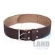 Brown Leather Scottish Kilt Belt | Masonic Embossed Belts