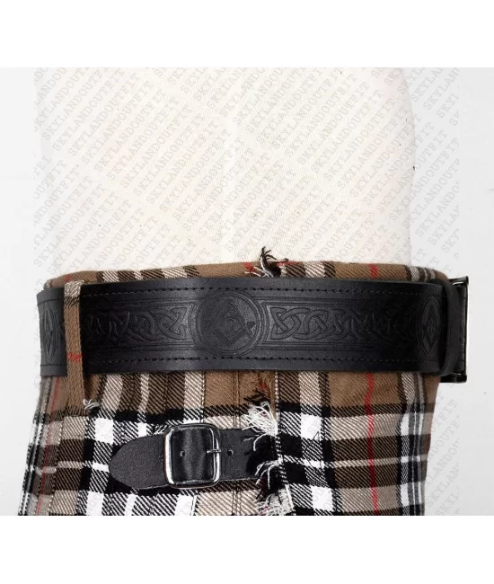 Small Leather Kilt Belt Pouch