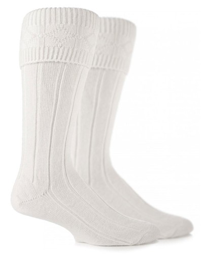Skyland Outfit Cream Kilt Hose Socks | Scottish Highland Wear Kilt Accessories Skyland Outfit Cream Kilt Hose Socks | Scottish Highland Wear Kilt Accessories