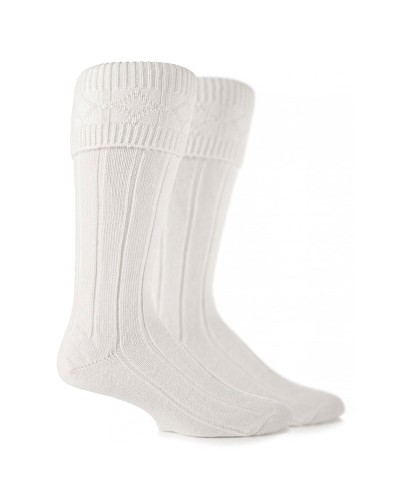 Skyland Outfit Cream Kilt Hose Socks | Scottish Highland Wear Kilt Accessories Skyland Outfit Cream Kilt Hose Socks | Scottish Highland Wear Kilt Accessories