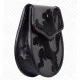 Semi Dress Black Leather Sporran with Rampant Lion Pattern Semi Dress Black Leather Sporran with Rampant Lion Pattern