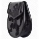 Semi Dress Black Leather Sporran with Rampant Lion Pattern Semi Dress Black Leather Sporran with Rampant Lion Pattern